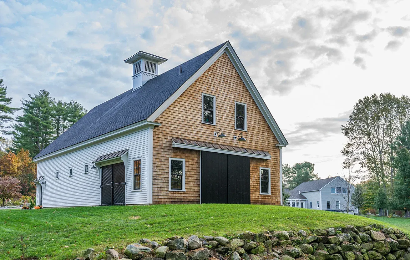 Cummings-Cayer barn exterior