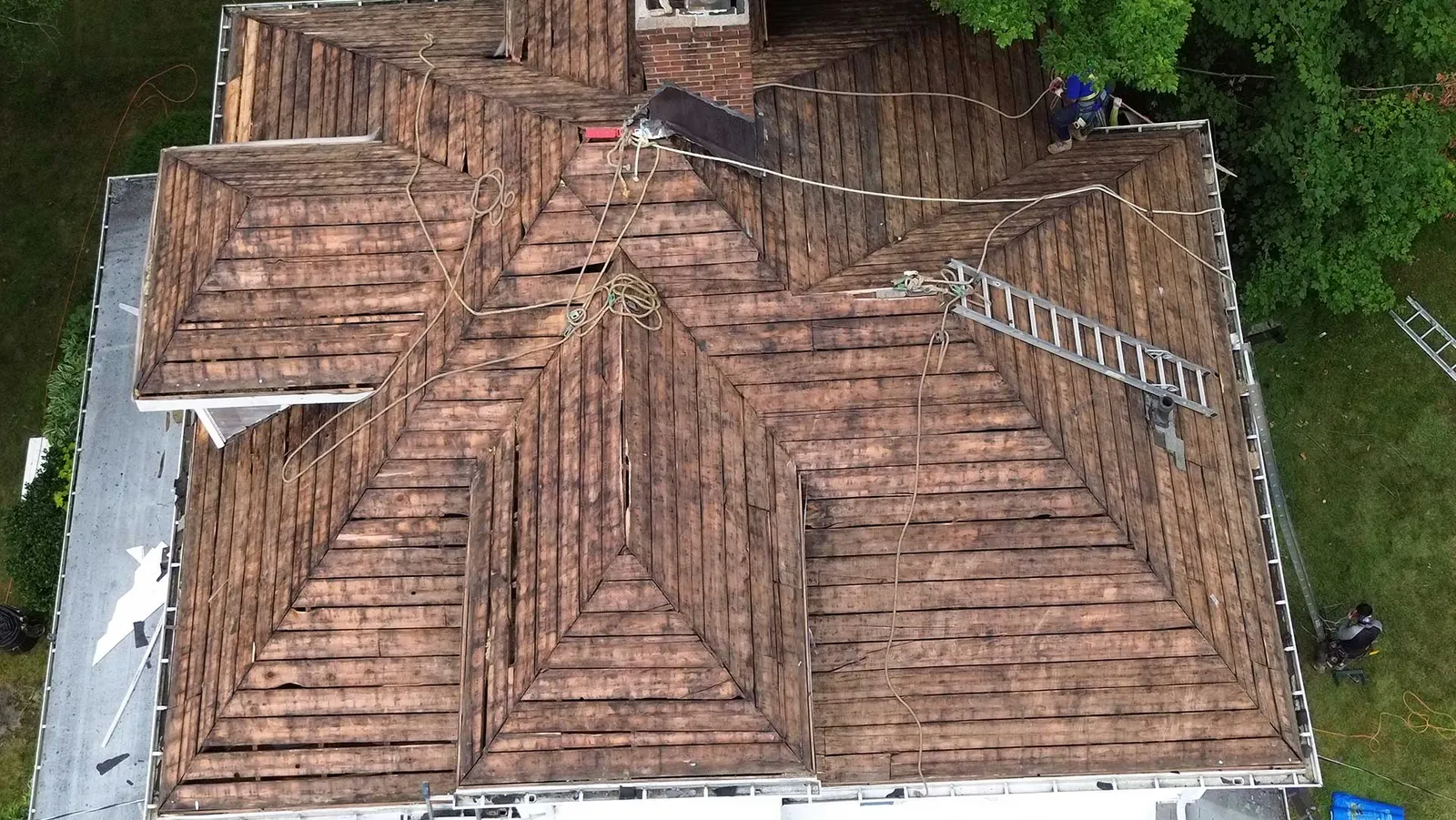 Damaged roof replacement Norton, MA