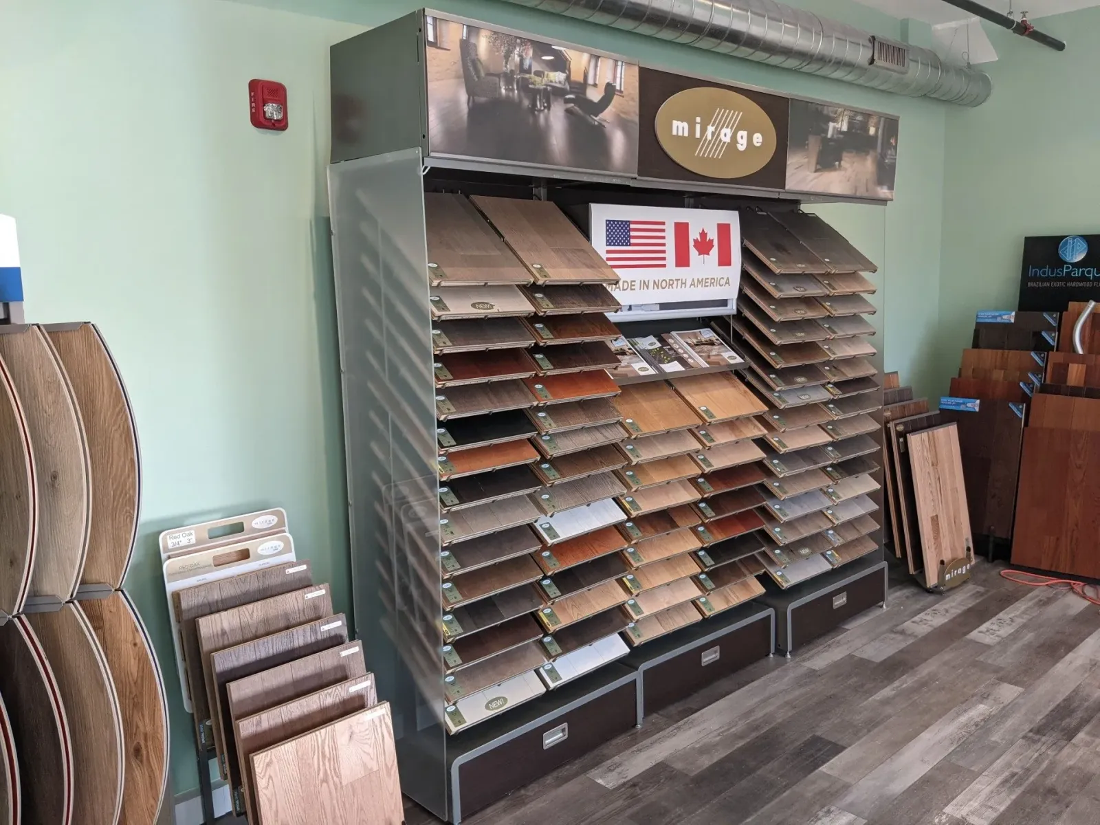 Hardwood flooring