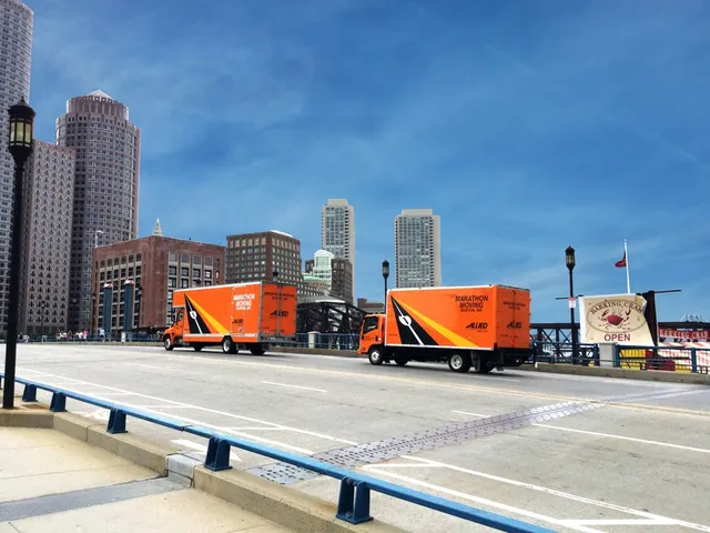 Marathon Moving, Your Boston Moving Company work photo