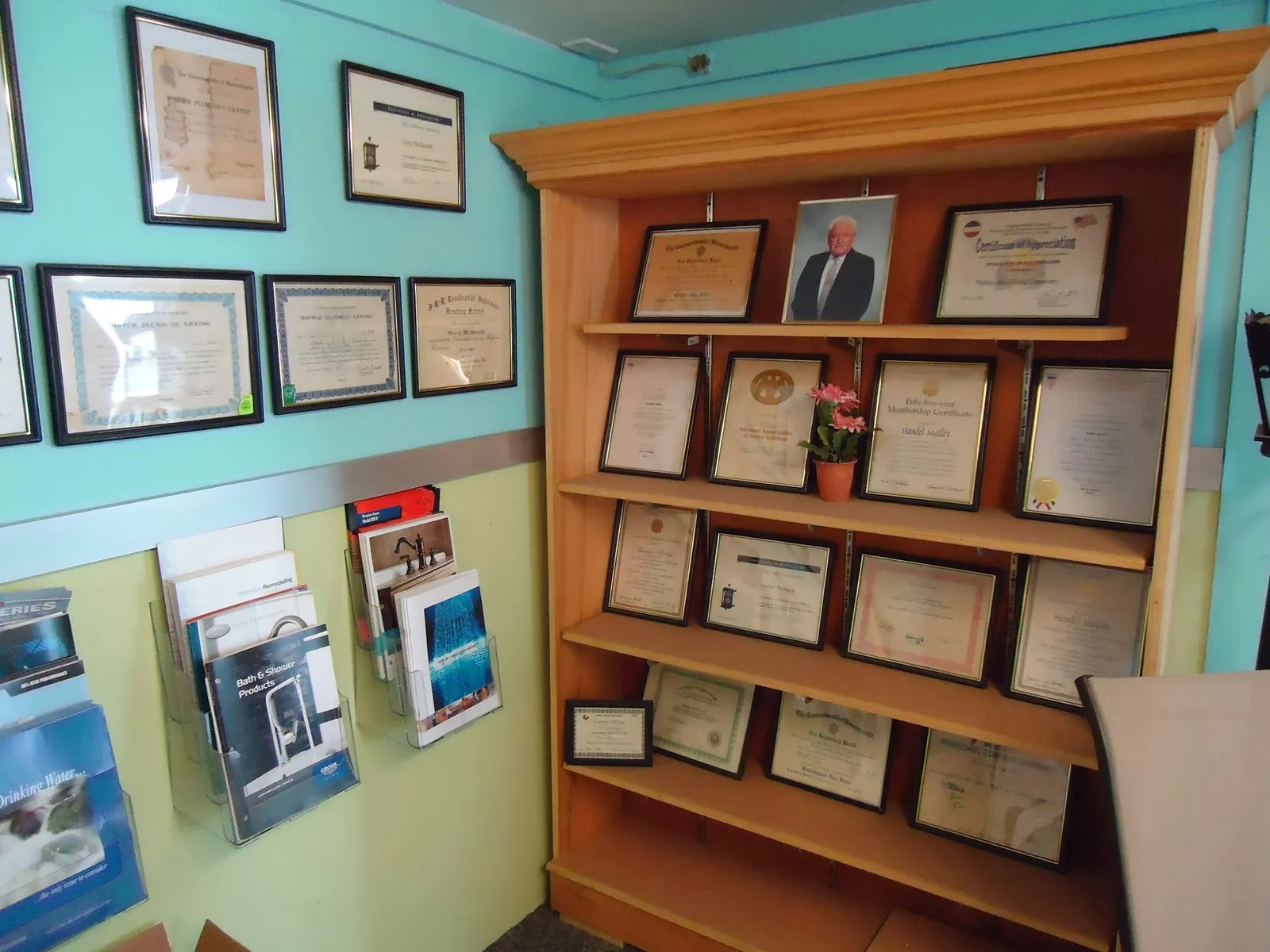 work photo from Google listing