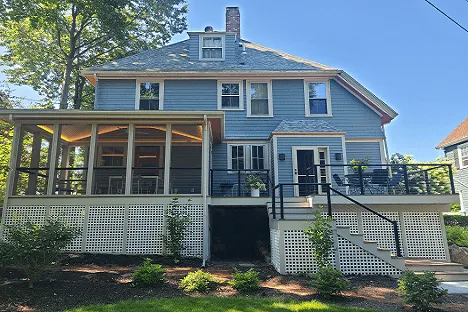 West Roxbury back of house landing