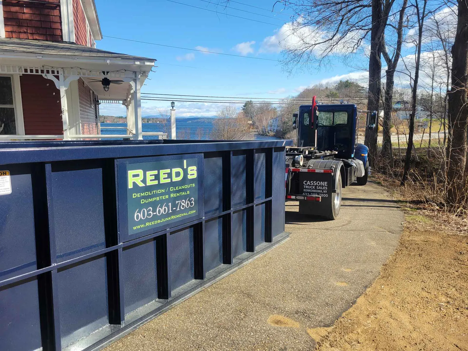 work photo from reedsdumpsters.com