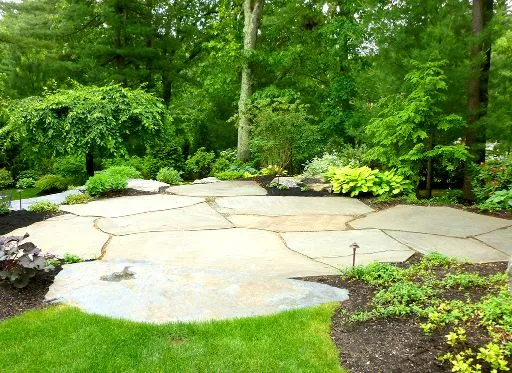 Backyard patio