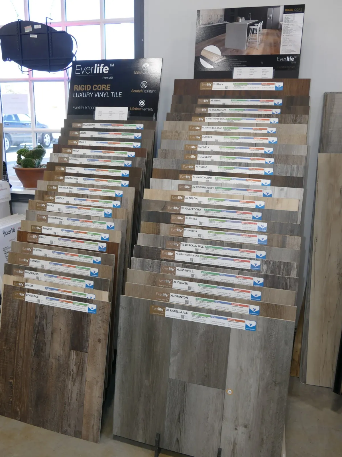 Carpet selection