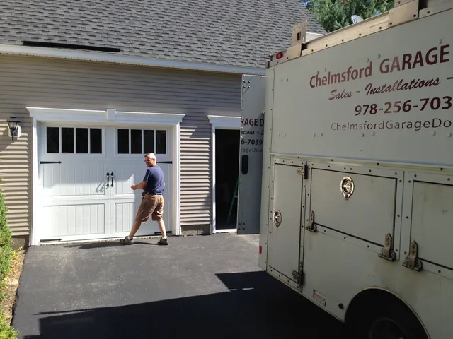 Chelmsford Garage Door work photo