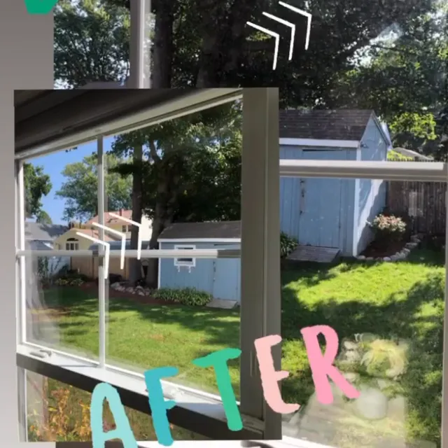 AAA Sparkling Window & Gutter Cleaning work photo