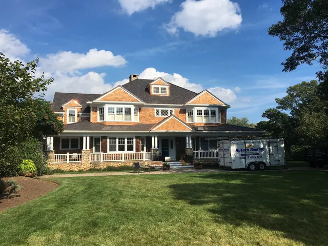 Davinci Roof & Red Cedar Siding — HyTech Roofing, Cape Cod