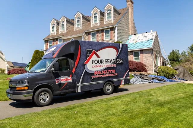 Four Seasons Chimney & Roofing work photo