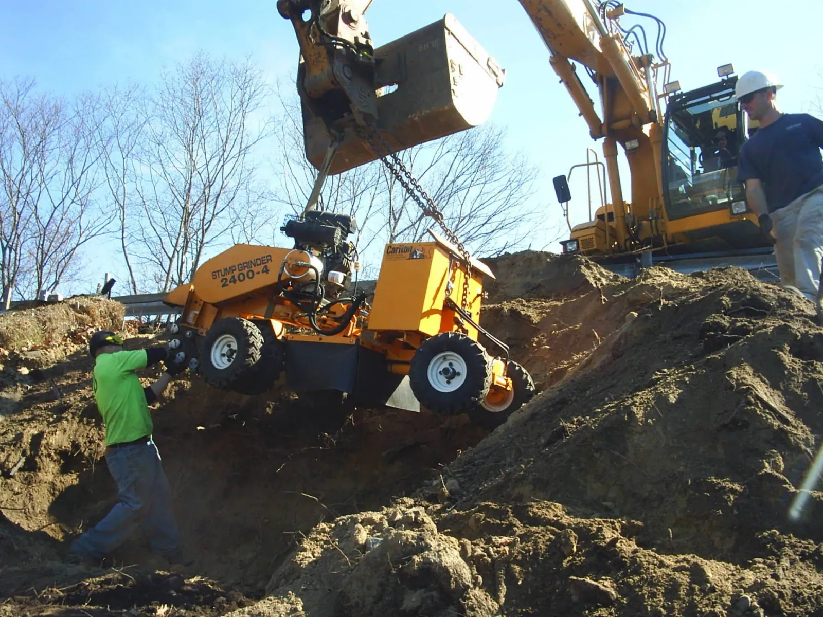 work photo from fitchhillstumpgrinding.com