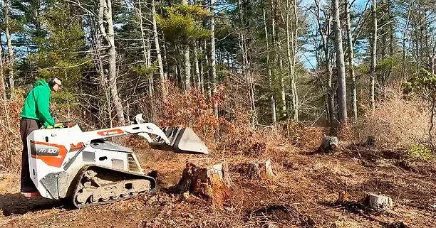 Bobcat services. Green Giant Landscaping. Professional Landscape Design. Landscaping near me, South Shore, MA