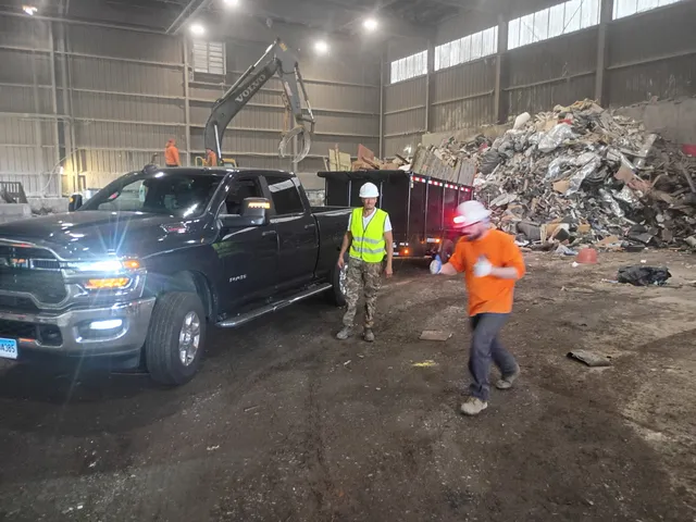 Pioneer Valley Junk Removal work photo
