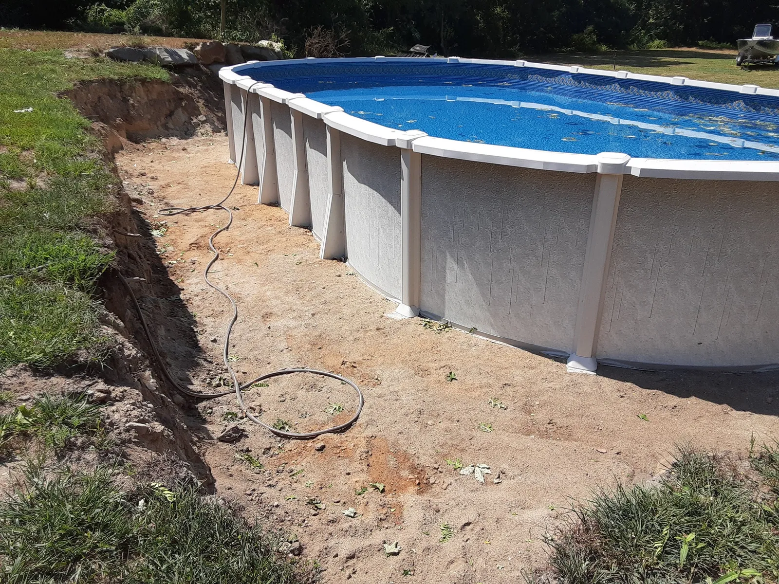 Pool Day. Pools Patios Decks & More process step