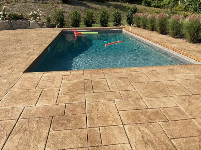 New England Stamped Concrete work photo