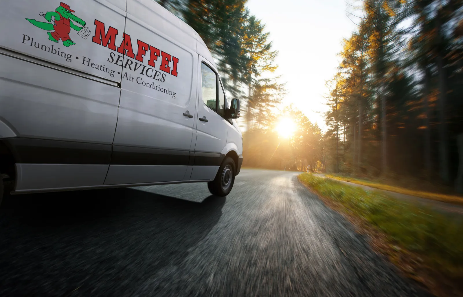 Maffei Services branded service van
