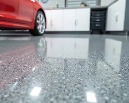 Epoxy Garage Floor Coating in Central Massachusetts - WPM Painting