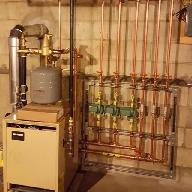 D Dell'anno Plumbing Heating work photo
