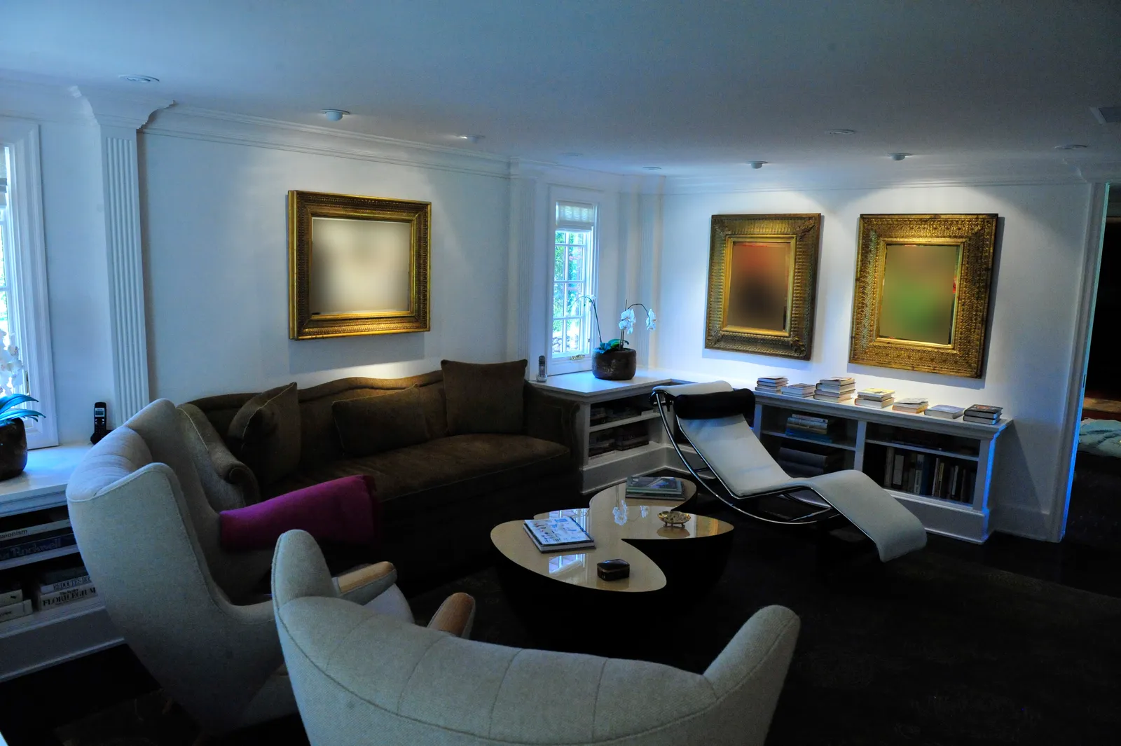 Remodeled sitting room