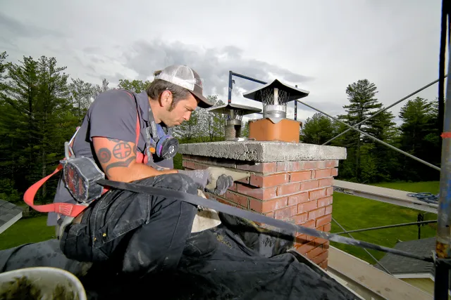 Brickliners Custom Masonry & Chimney Services work photo