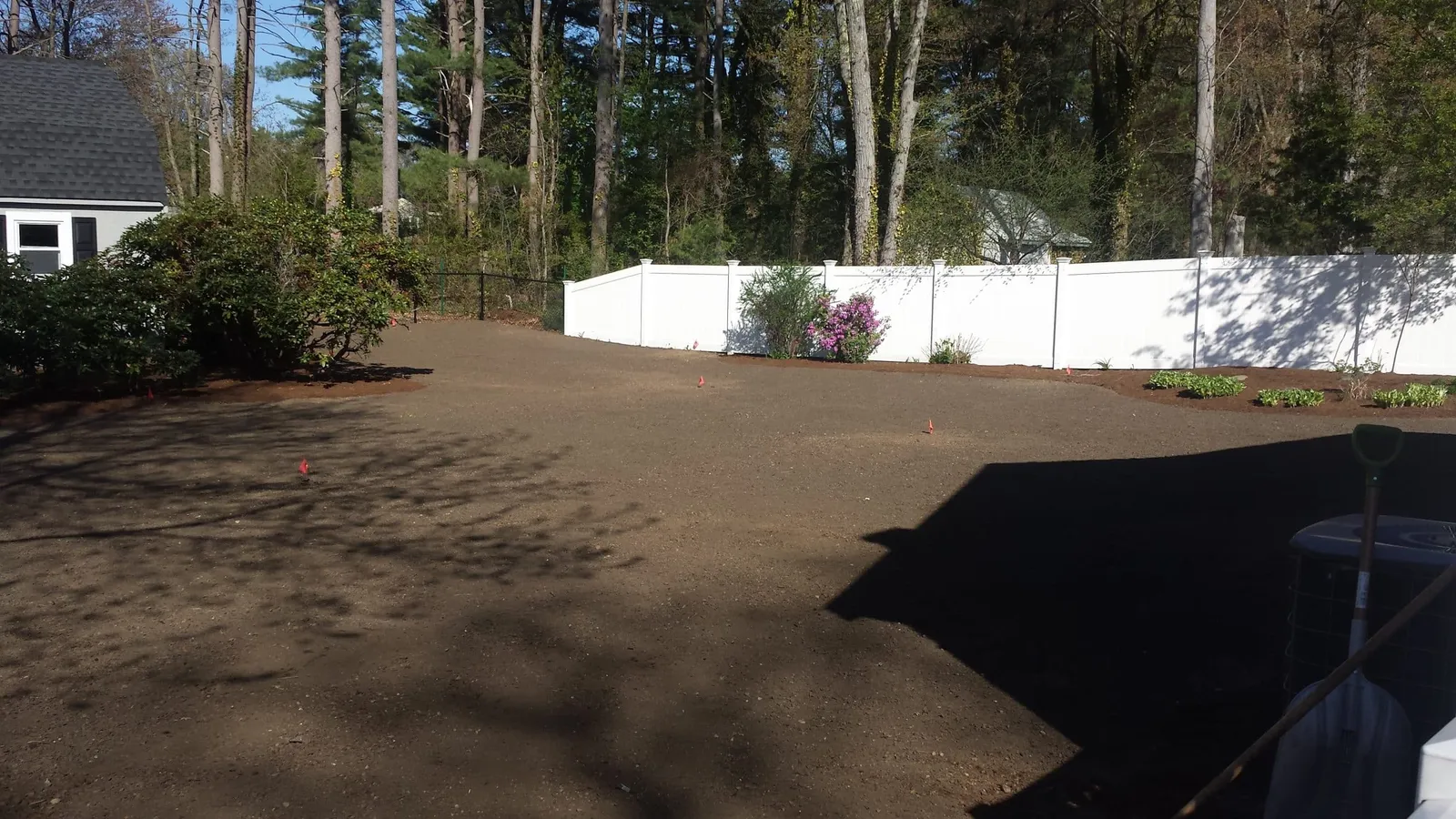 Sauro property landscaping