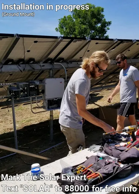 Mark The Solar Expert work photo