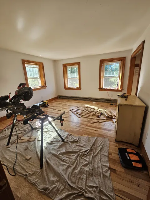 Bergin's Handyman Services is working on a home construction project in New Hampshire.