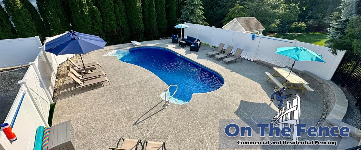 Vinyl Pool Fence installation and Repair in Southern New Hampshire