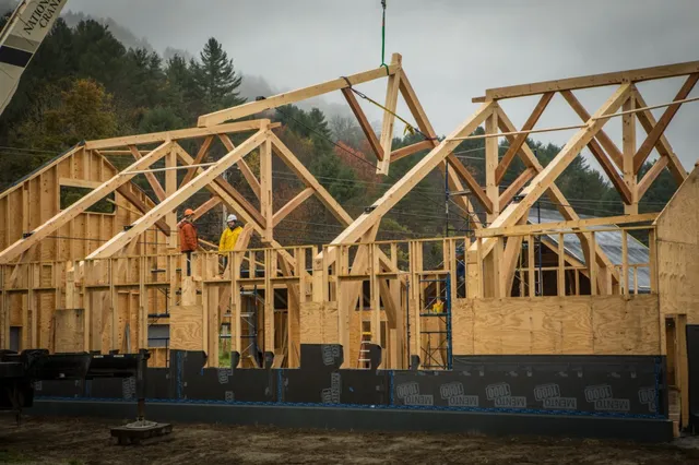 TimberHomes Vermont work photo