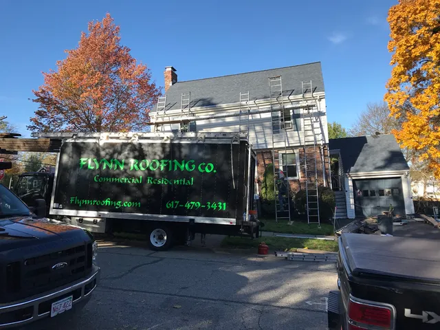 Flynn Roofing Company work photo