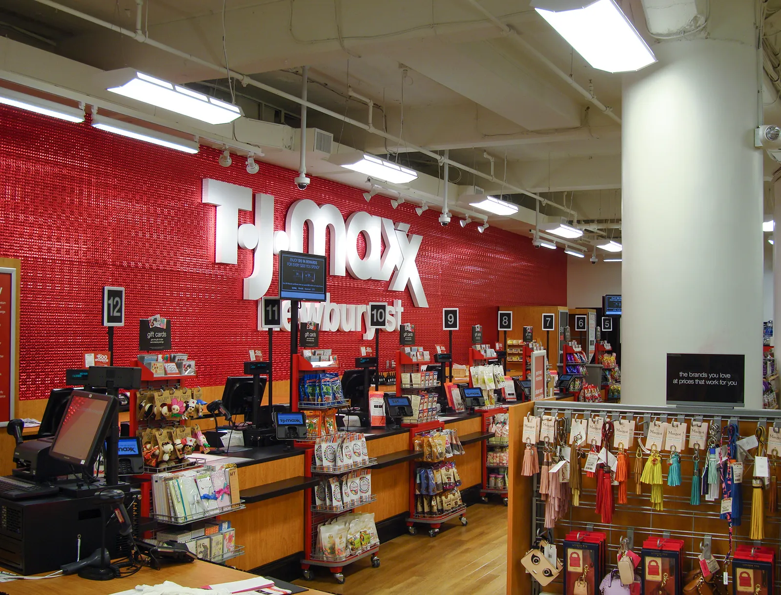 TJ Maxx counter