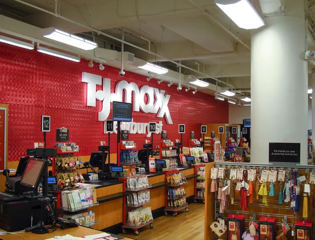 TJ Maxx counter