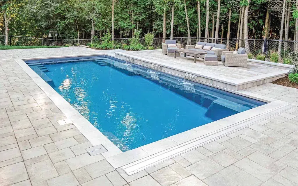 Leisure Pools Boston North is a fiberglass swimming pool builder in Massachusetts