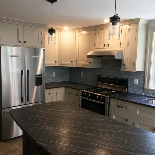 Custom Cabinetry in Kitchen Remodel in Central Massachusetts