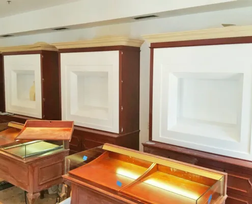Jewelry Store Build Out - De Prisco Jewelers in Wellesley 3