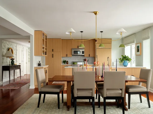 Open kitchen and dining renovation