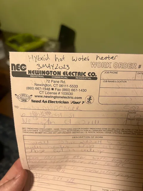 work photo from Google listing
