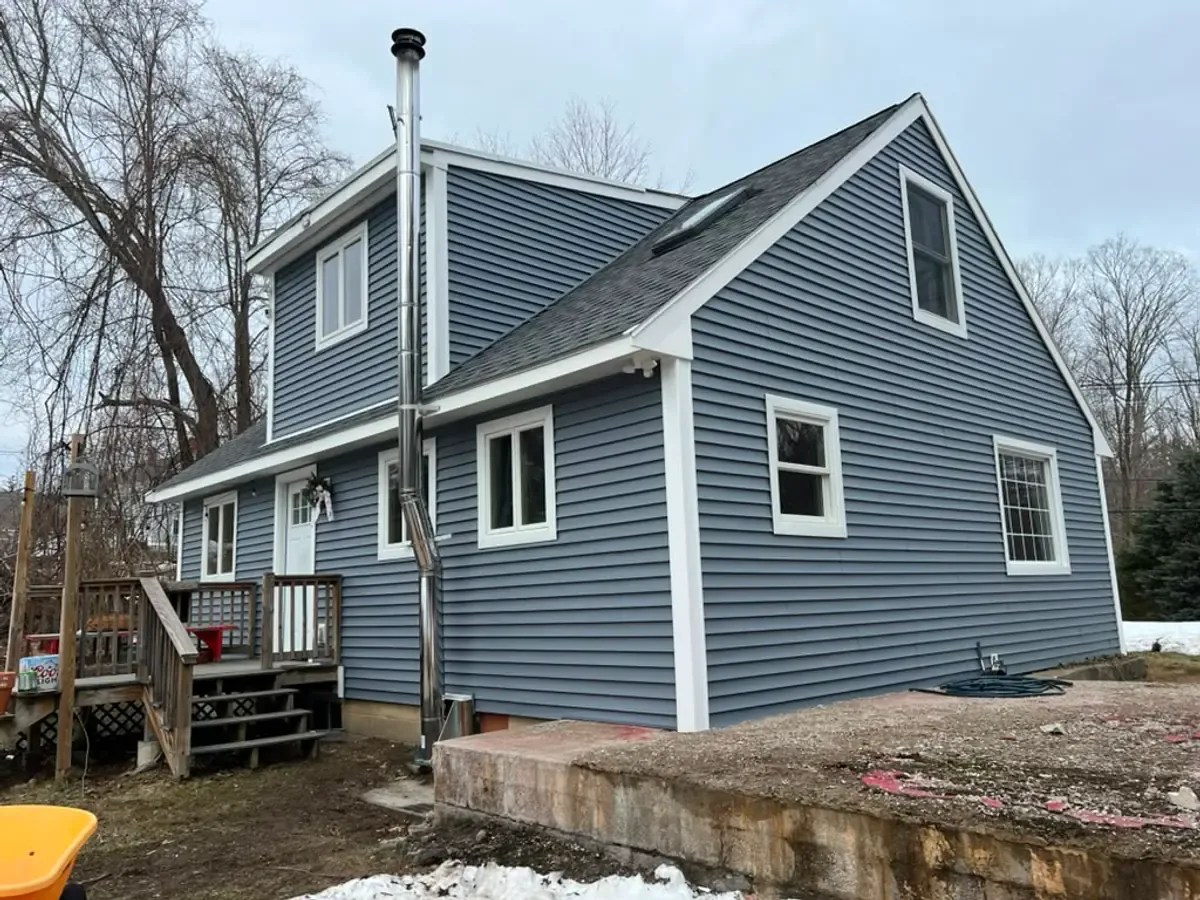 Whole-House Siding Replacement in Atkinson, NH — finished by Maia Construction