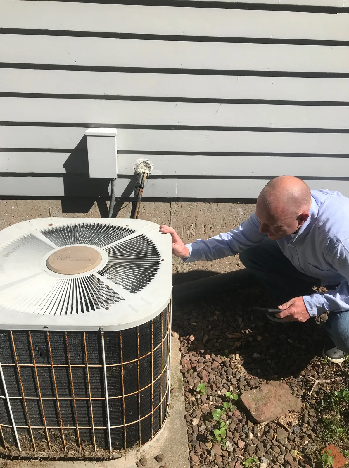 work photo from cornerstonehomeinspectionllc.com