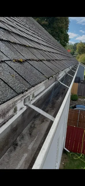 Affordable Window and Gutter Cleaning work photo
