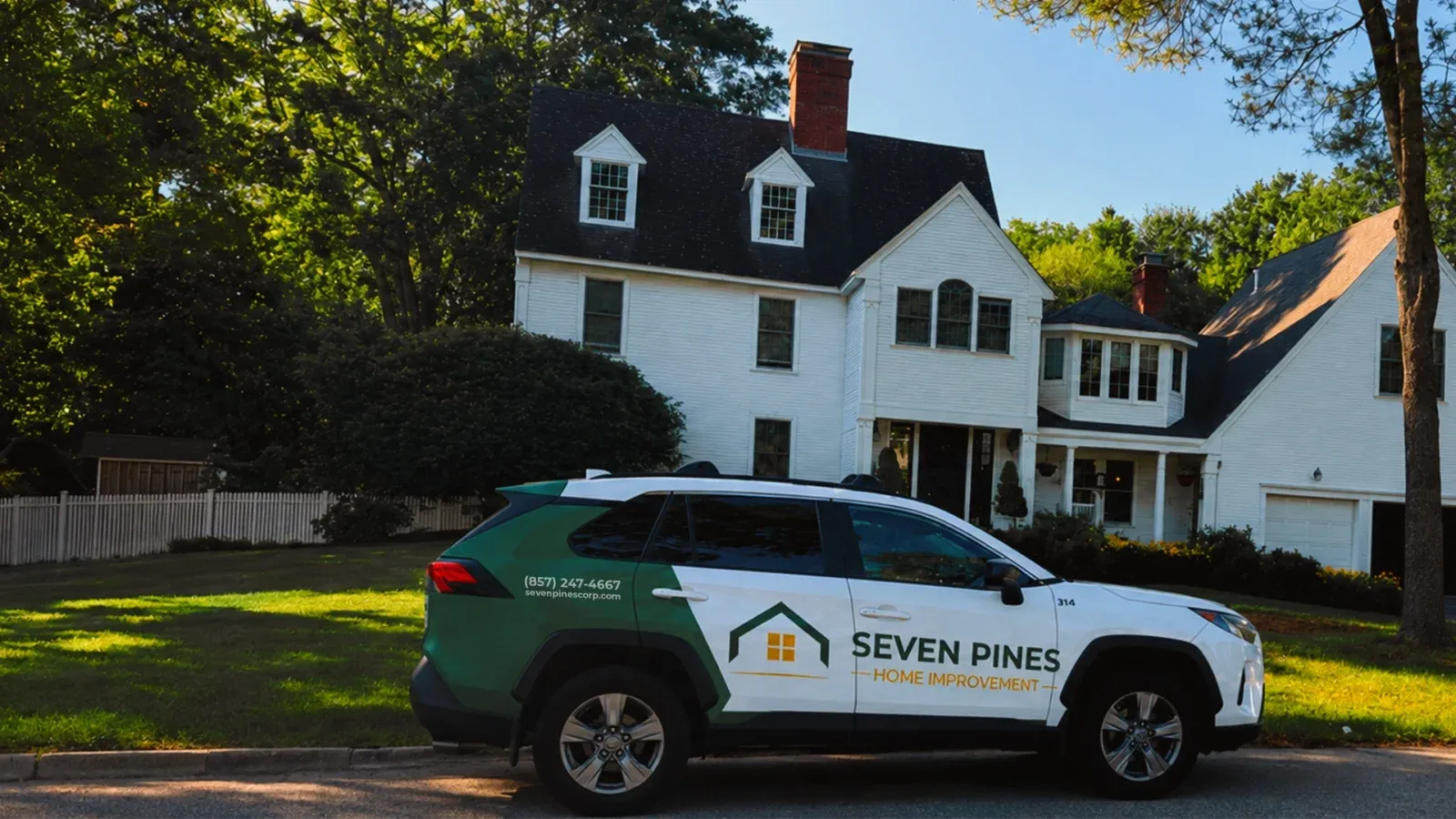 Seven Pines Home Improvement home services banner for Shrewsbury homeowners