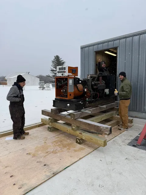 crew snow industrial genset, Andrus Power Solutions