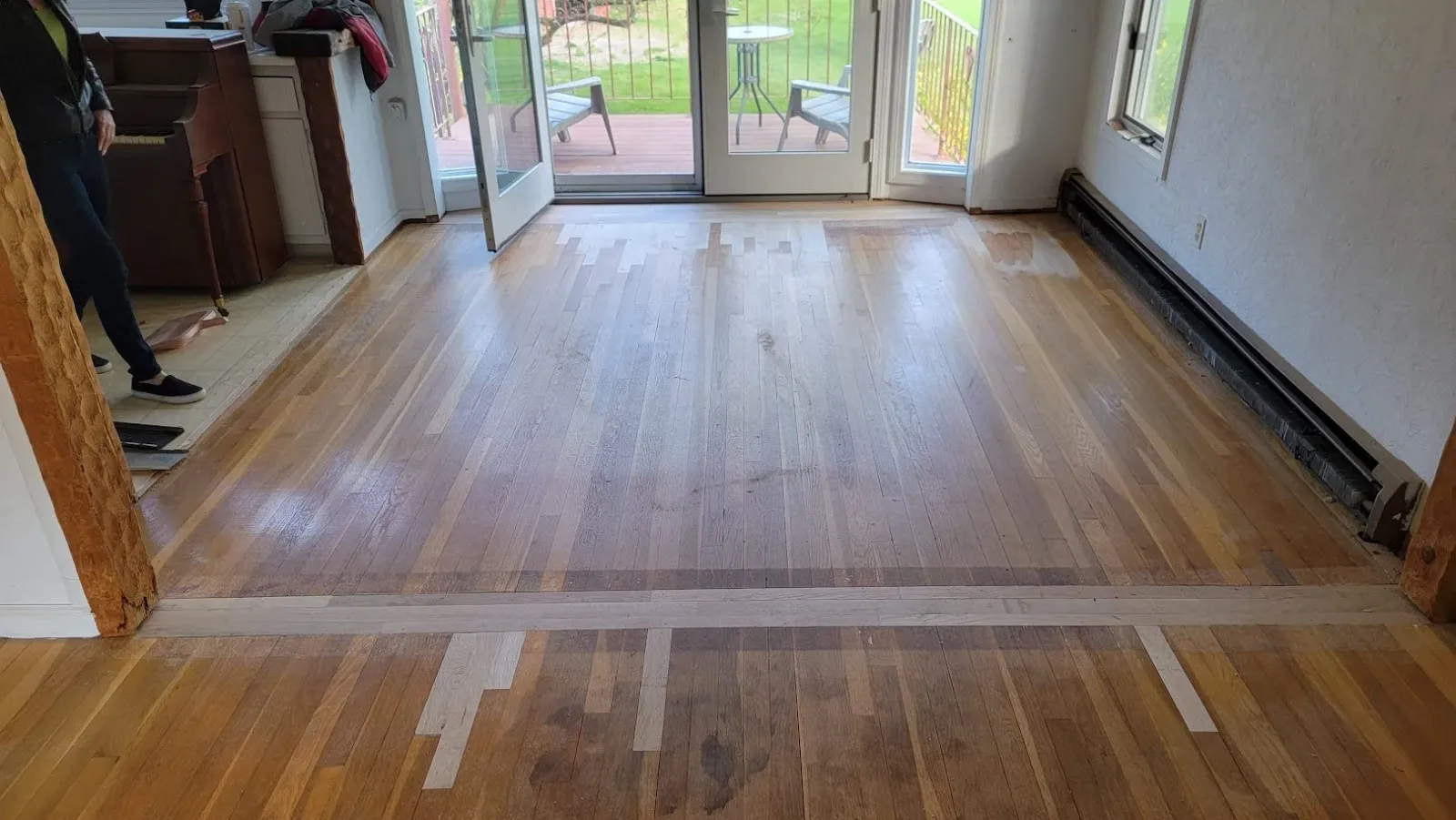 Patching: Living/Dining rooms