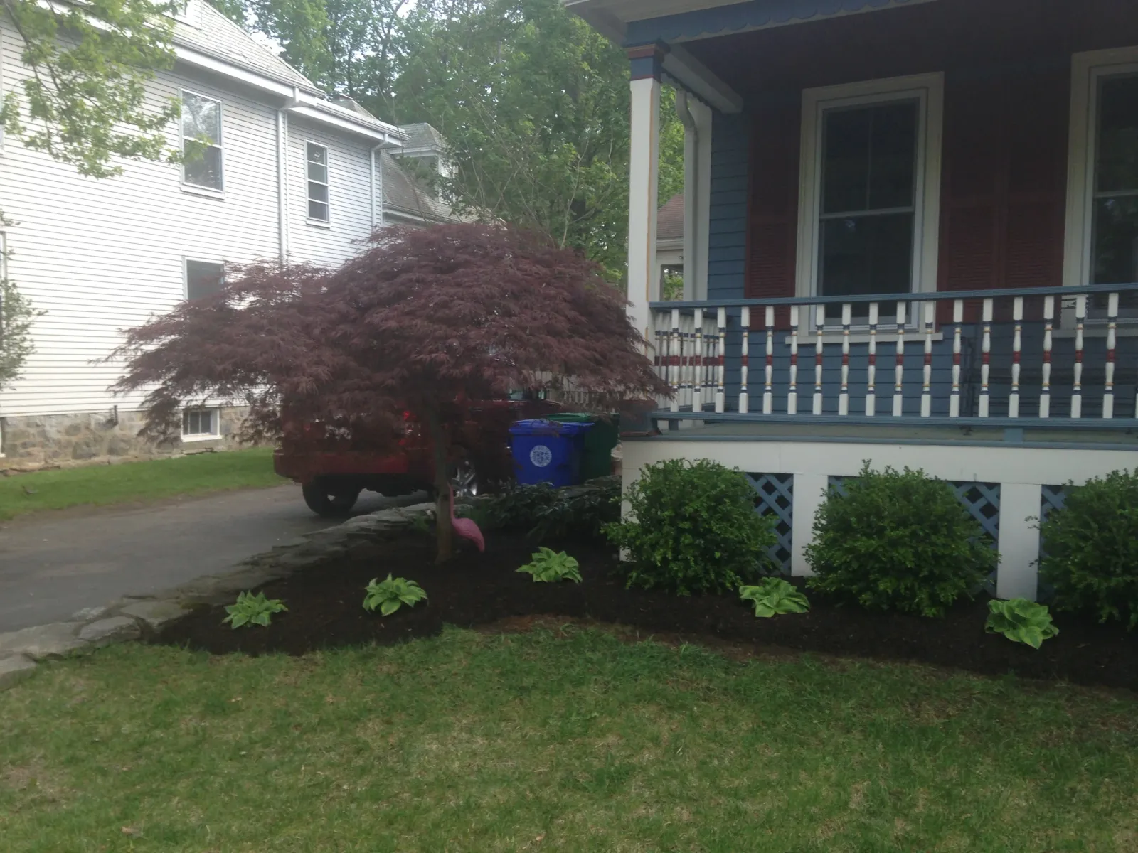 Front yard redesign, Newton MA