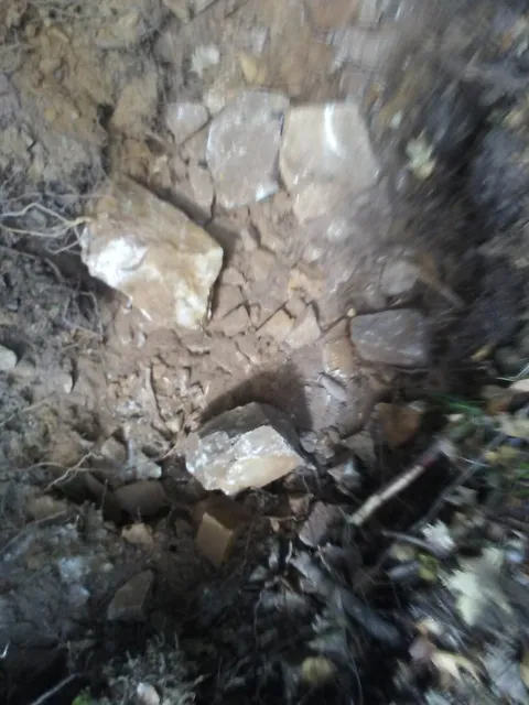 Excavation near an existing home — Great North Woods Septic Design field photo
