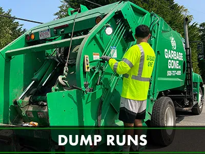 work photo from garbagegonecapecod.com