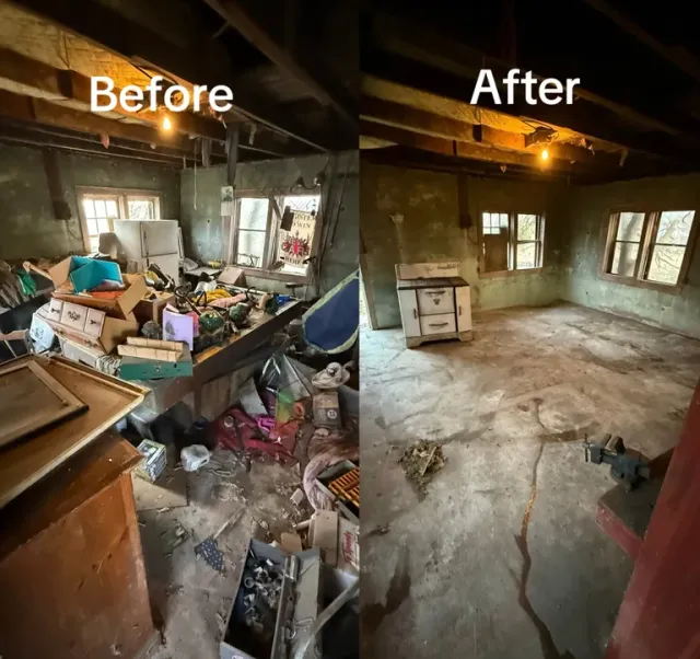 Black Diamond Junk Removal work photo