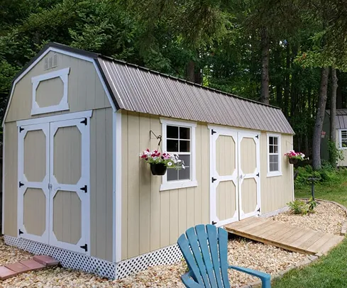 work photo from blueberryhillsheds.com