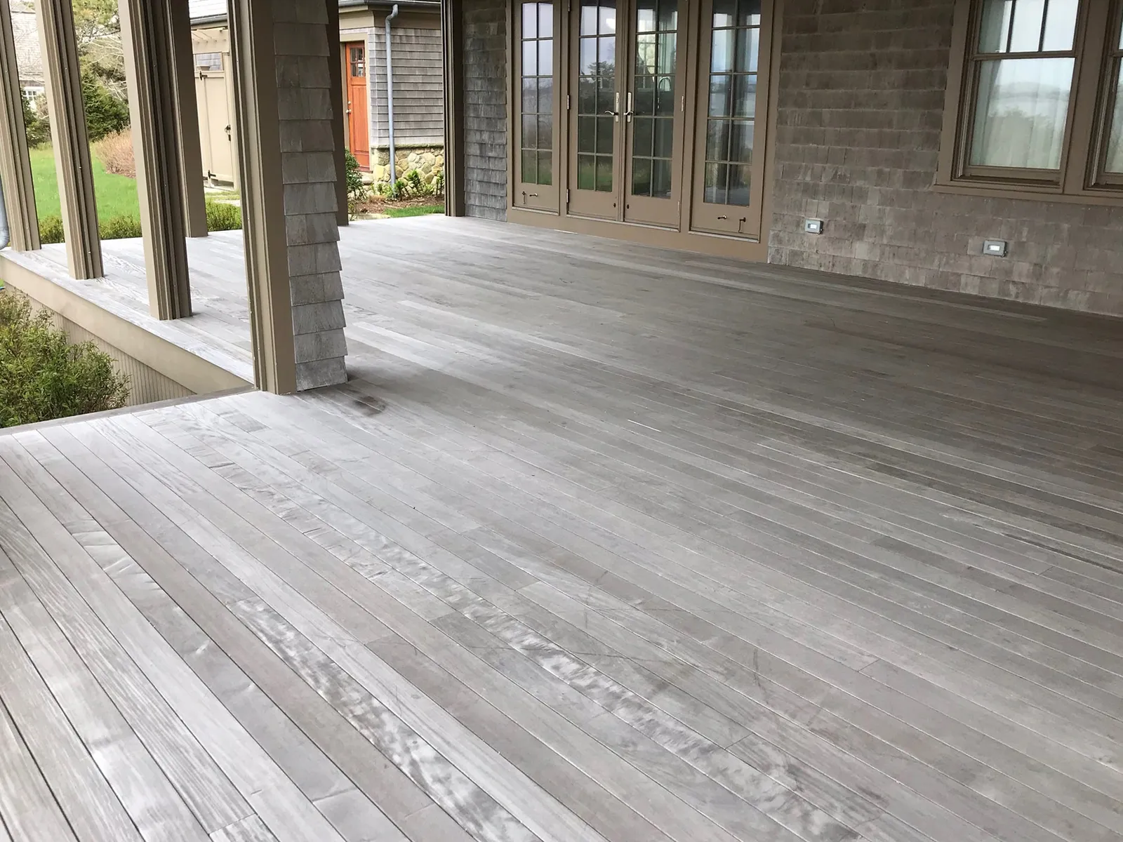 BEFORE POWER WASHING