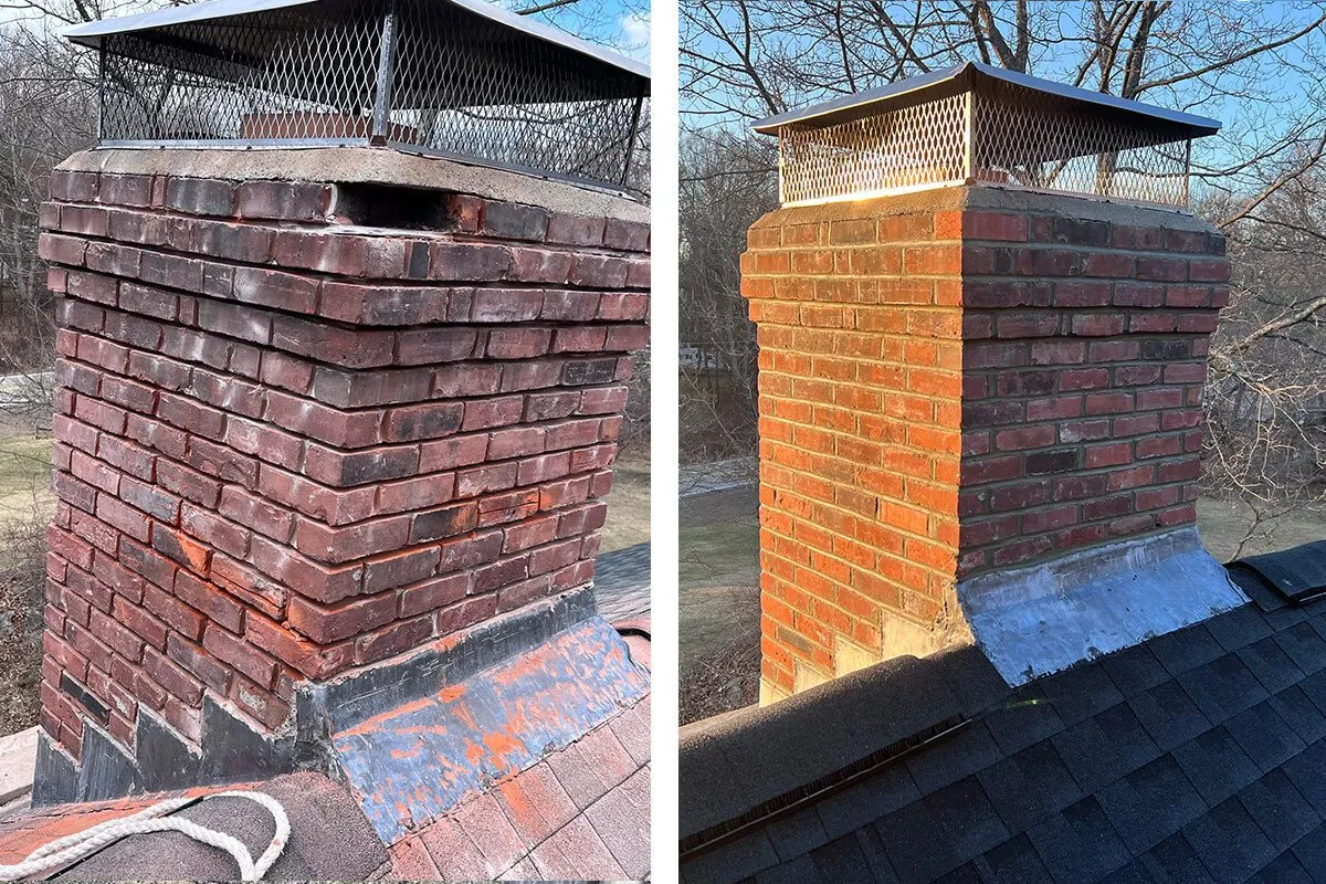 work photo from tristatechimneyservice.com