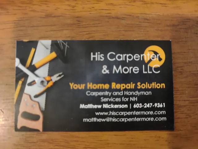 His Carpenter & More LLC work photo